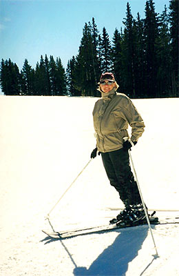 Sue Williams Skiing