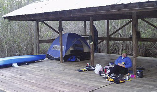 Okeefenokee Tent at Big Water